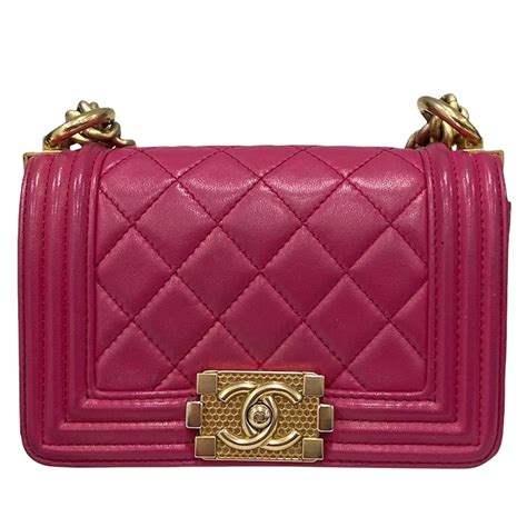 chanel fuchsia wallet